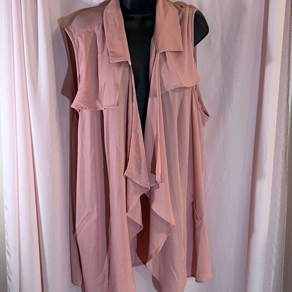 Catherine's Size 2x (22-24w) pink vest